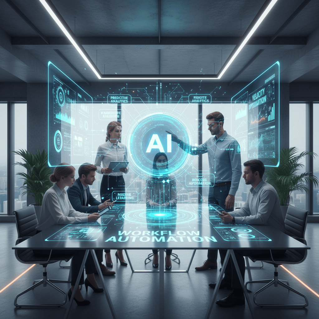 Collaborative AI workflow