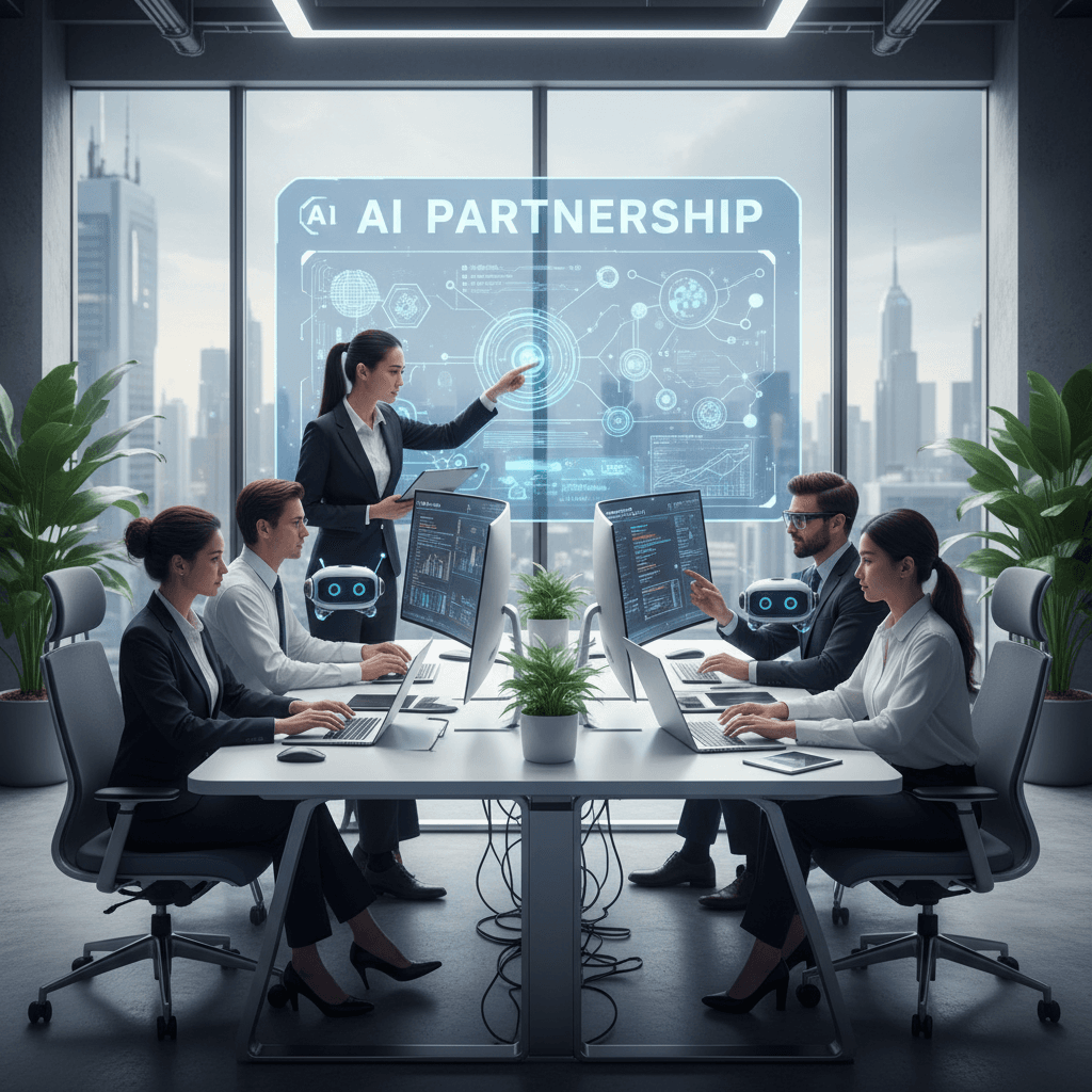 Human-AI partnership in action